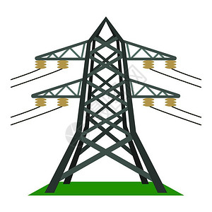 电塔素材电塔图示插画