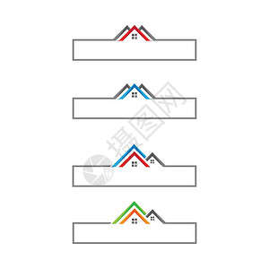 房地产财和建筑标志设计图片