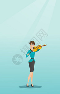 演奏古典音乐的小提琴手图片