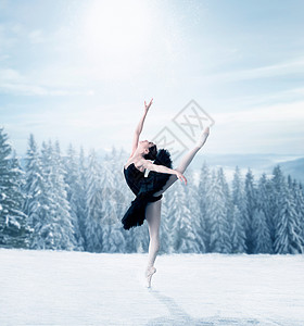 美丽的女芭蕾舞者图片