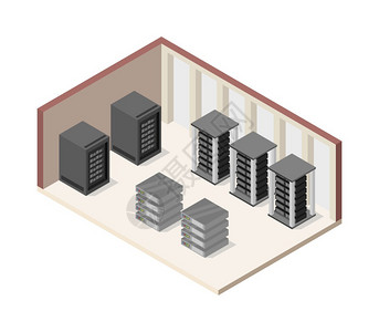 服务器机房背景图片