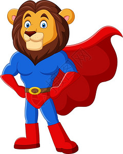 超级英雄狮子装扮图片