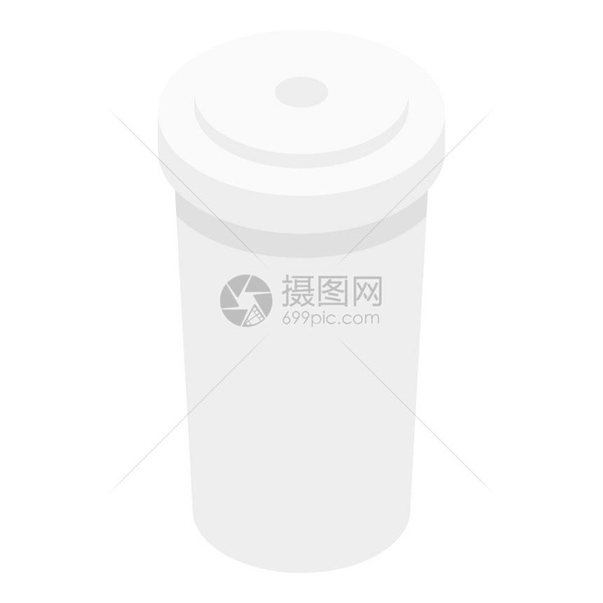 塑料咖啡杯图标塑料咖啡杯矢量图标的等值用于孤立白色背景的网络设计塑料咖啡杯图标等量样式图片