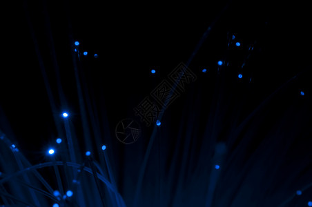 雷克拉莫维光纤电缆维互联网技术蓝色设计图片