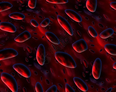 血细胞或菌漂浮在动脉中图片