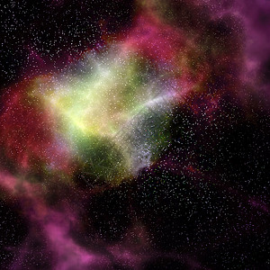 太空银河星云素材图片