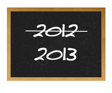 201年和3的孤立黑板背景图片