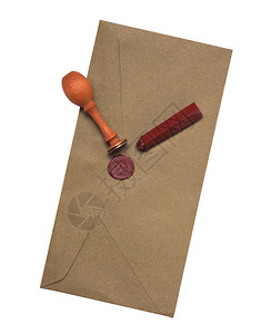 信封和橡胶邮票图片