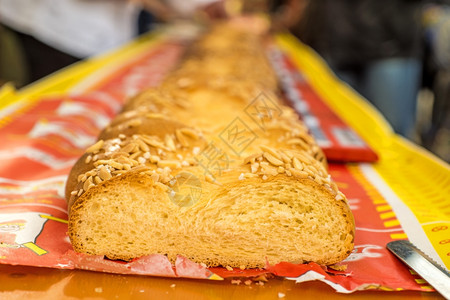 酵母面包背景图片