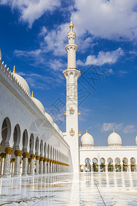 阿布杜比市大清真寺图片