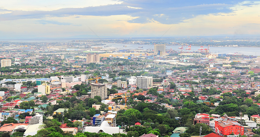 cebu是第二大都市中心和主要国内航运港图片