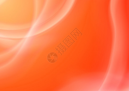 含有模糊线条的抽象橙色矢量背景高清图片