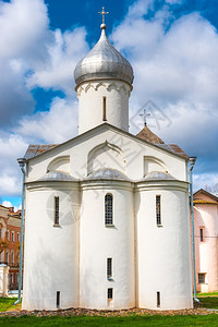 在俄罗斯维利基诺夫哥罗德的天皇教堂图片