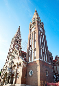 匈牙利圣母大教堂和还愿教堂塞格德图片