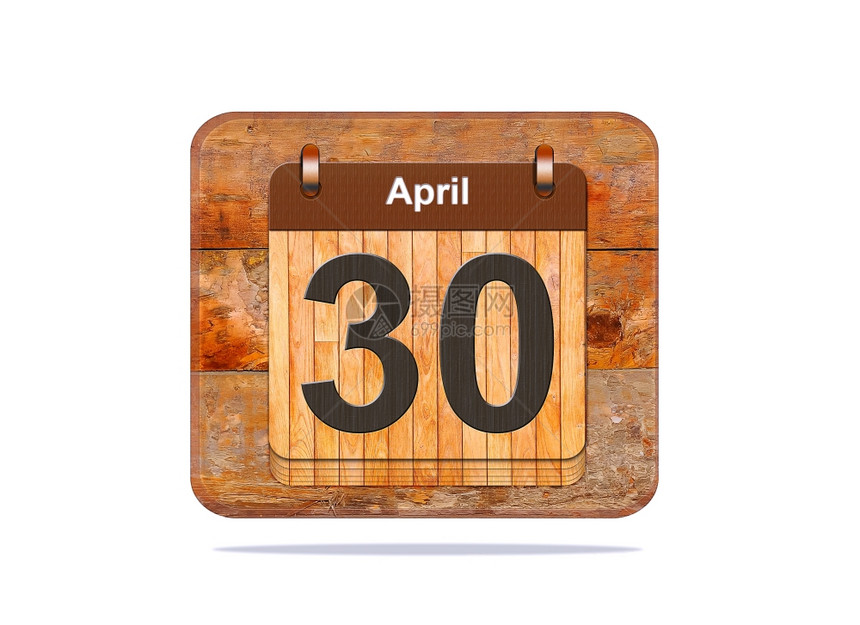 日历与adril30的日期图片