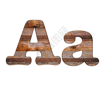 来应聘字体用木制金属和生锈的字母来说明背景