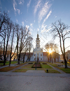 Bjelovar镇中央广场croati地区blogra图片