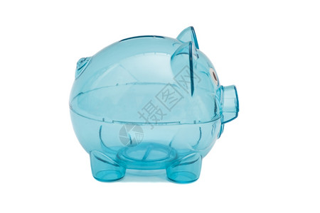空白玻璃小猪银行图片