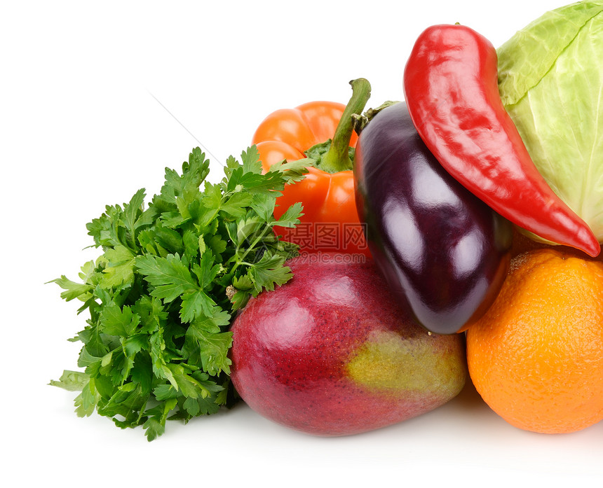 水果和蔬菜丰富多彩，至尊蔬菜堡，管你吃个够图片
