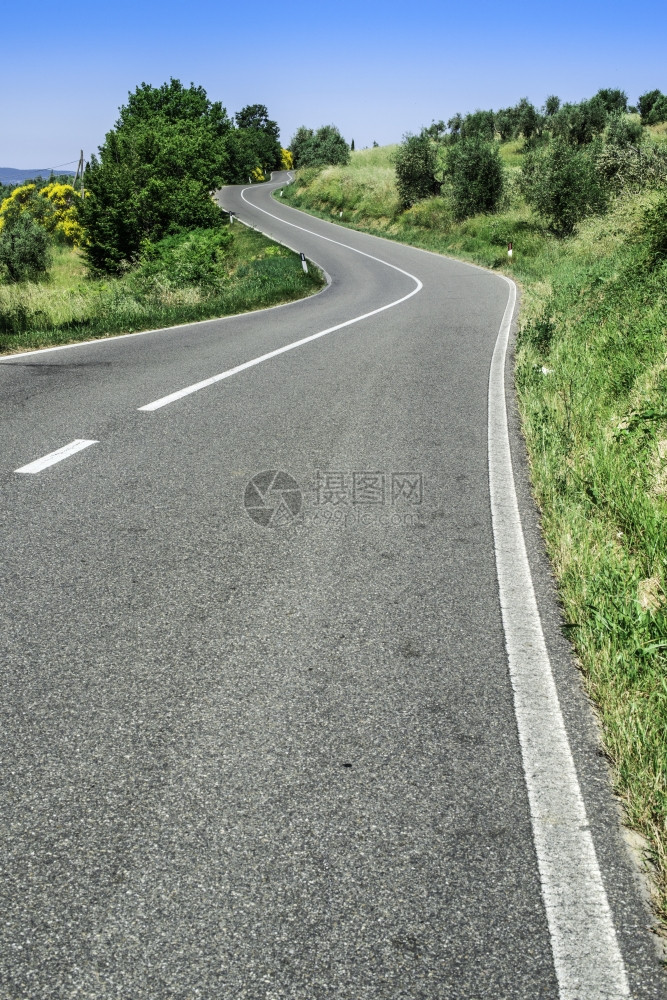 意大利托斯卡纳的公路图片