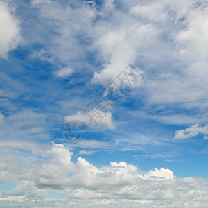 蓝天白云自然高清图片素材