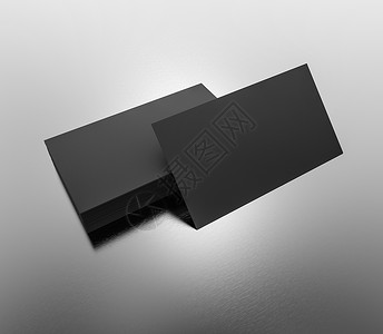 汽车销售名片模板设计黑名片空白模型板3d伪证背景