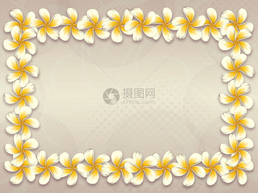 白色梅花抽象背景的fragipn花架图片