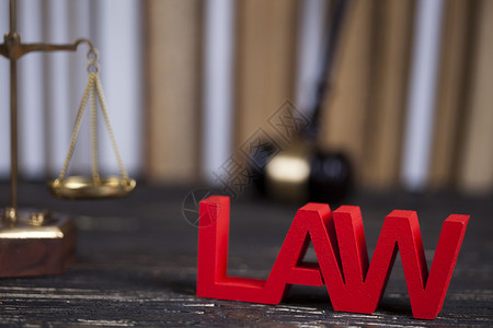 法律司典概念律和司概念木板图片