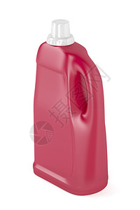 白色背景的液洗涤剂瓶背景图片