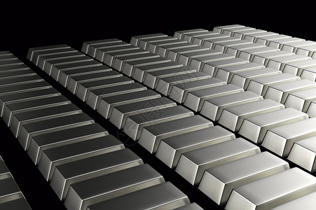 淡布隆堆叠的银金刚3d黑融概念堆叠的银金刚3d融概念设计图片