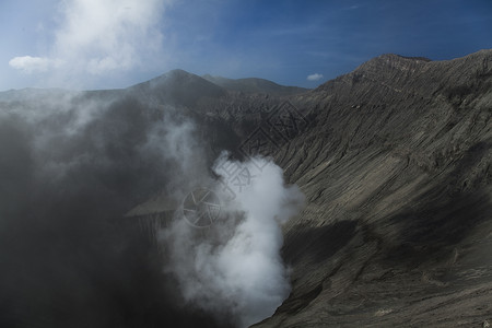 火山伊延雅瓦印地安闪亮多彩的生动主题高清图片