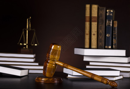 法律典和司范围木制的高清图片素材