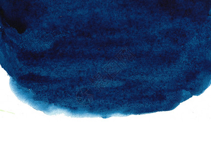 蓝色抽象水背景手画图示背景图片