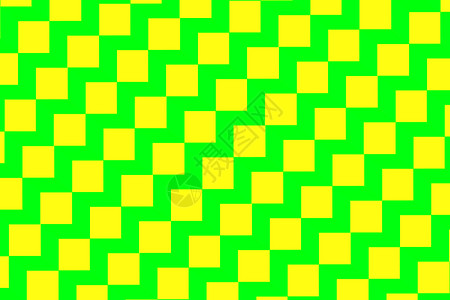 深绿色和橙对称角方形图案图片