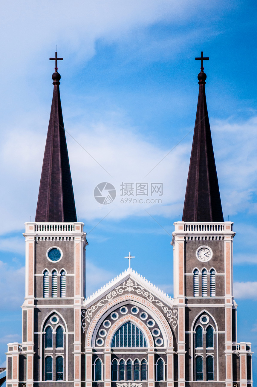 天主教堂高呼哈胡里泰王国图片