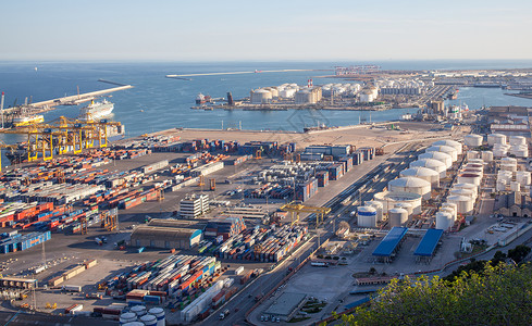 该工业区是加泰罗尼亚最重要的商业区之一高清图片