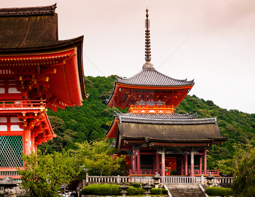 基约米祖代拉佛教寺京都日本图片