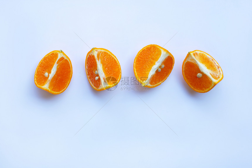 白背景的橙色图片