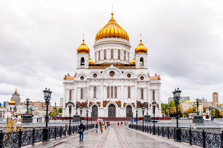 基督大教堂莫斯科的救世主图片
