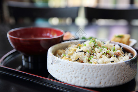 烤大米加扇菜日本高清图片