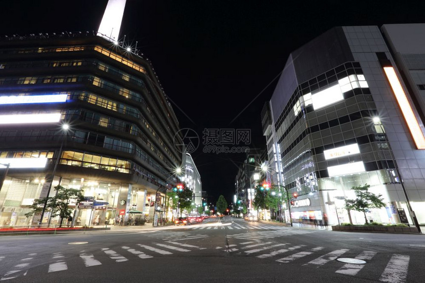 夜间日本京都风景图片