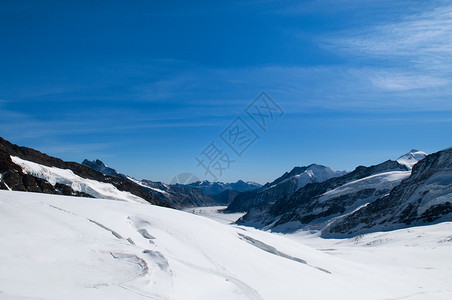 狮峰龙井欧洲雪山脉瑞士的欧洲顶峰雪山脉背景