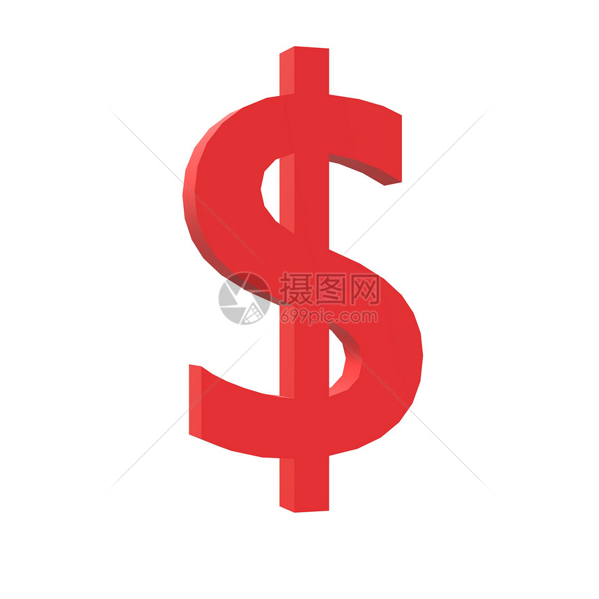 3d美元图标印在黑色背景上平板样式美元图标用于网站设计标识应用程序ui3d美元符号货币图片