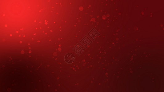 抽象红色bokeh抽象背景红色粒子壁纸图片