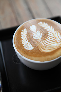 咖啡的花式图案详细图图片