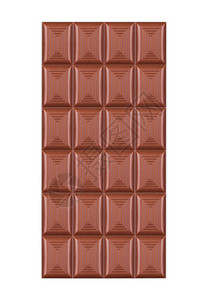 完整的巧克力块背景图片