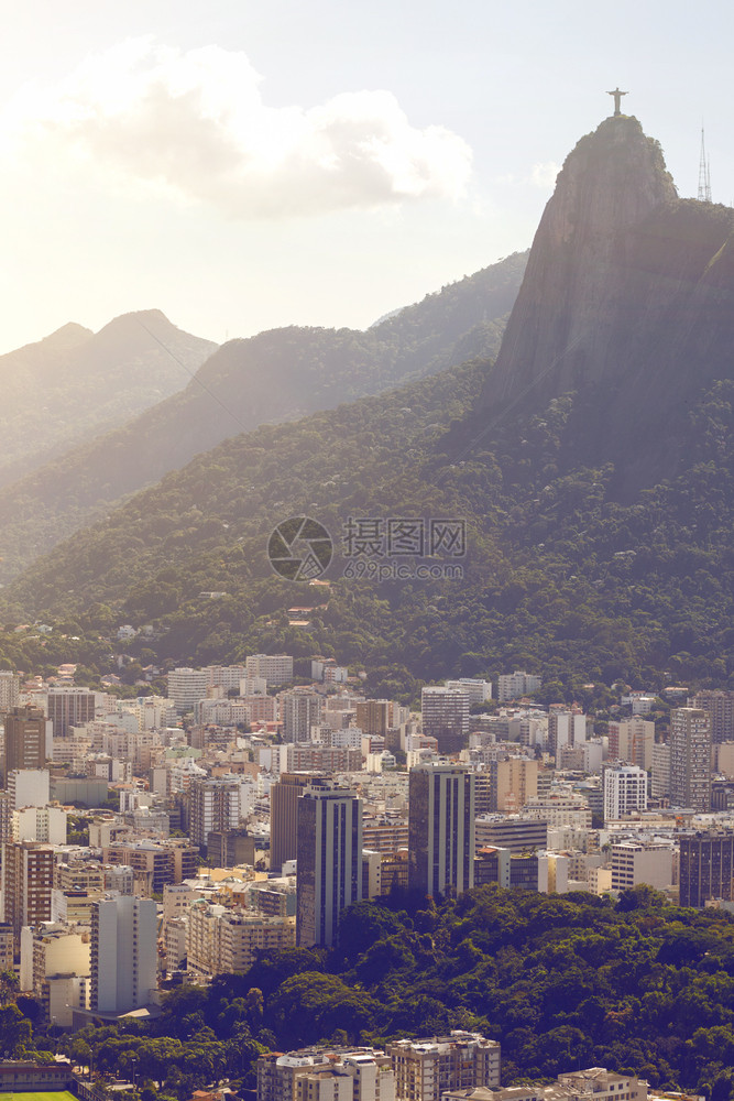 阳光明媚的日落巴西图片