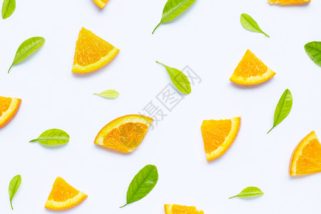 高维生素c白底切熟的多汁橙子图片