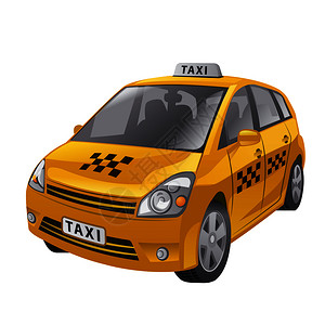 黄色出租车服务图片
