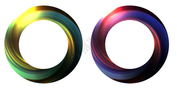 彩色圆形矢量设计元素背景图片